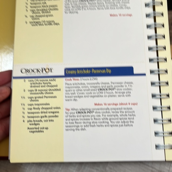 Crock pot  Cook Book w/ bonus recipe cards slow cookers - Picture 4 of 6